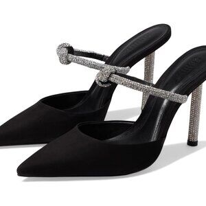 Schutz Pearl Glam Heels - Black